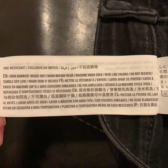 Black Mid Waste Hollister Super Skinny Jeans - Picture 4 of 4